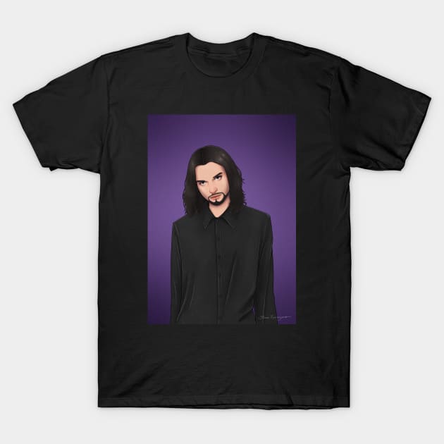 Dave Gahan T-Shirt by Flora Provenzano